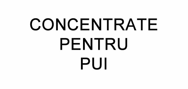 concentrate pui